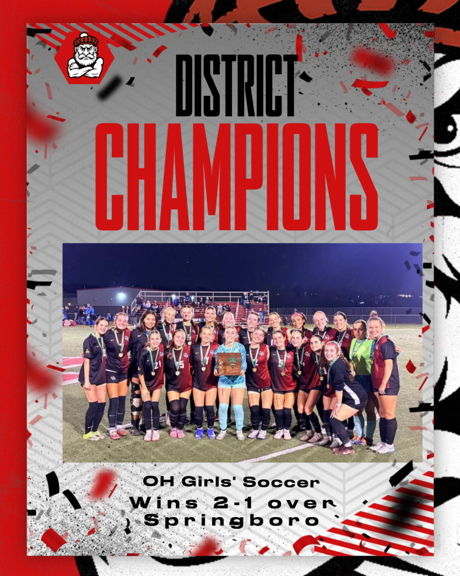 Girls Soccer - District Champions!